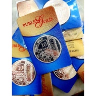 10 DIRHAM LBMA PUBLIC GOLD