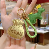 Come Bag 999q119 Business Gold Auspicious Words Pure Gold New Year Gift Keychain Wholesale Pendant P