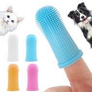 Tooth Pet Brush Cleaning Pet Finger Soft Bad Silicone Cleaning Cat Care Tool Supplies Dog Toothbrush Breath Teeth Dog Oral Brushes  Combs