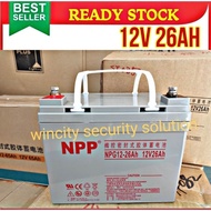 WSS NPP 12V 26AH Solar Gel Rechargeable Battery