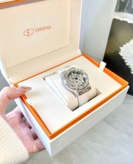 【全新行貨】蒂瑋娜DAVENA x小王子 時來運轉系列 五芒星 滿天星手錶 奧地利水晶 石英機芯 真皮錶帶 國錶 女錶 鏤空錶盤 輕奢小眾時尚四葉草項鍊禮盒套裝