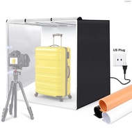 PULUZ PU5083 80*80*80cm Large Folding LED Light Tent Desktop Photo Studio Light Box 90W Softbox 234p