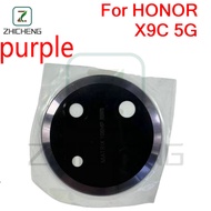 สำหรับ HONOR X9C 5G เลนส์กล้องถ่ายรูปด้านหลังกระจกกล้องมองหลังที่เปลี่ยนฝาครอบพร้อม BRP-NX1สติกเกอร์
