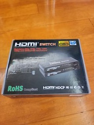 3D 4K HDMI Switch 5進1 有遙控 火牛