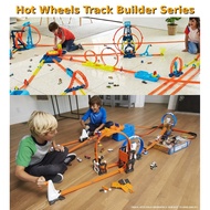 Hot Wheels Track Builder Series — Playsets & Stunt Packs (Loop Kicker / Fuel Can Box / Curve Pack / 