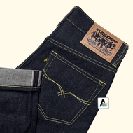 Men's Raw Denim Jeans 15oz Rolss Denim Selvedge accent