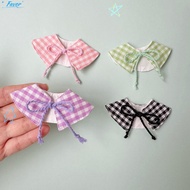 FAVOR Checkered Cloak, Cotton Stuffed Doll|Outfit Doll Clothes,  10~15cm Checkered 15cm Cotton Doll 