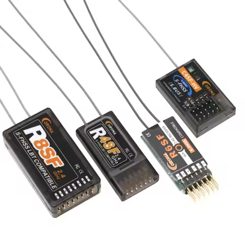 Corona C4SF R4SF R6SF R8SF 2.4G 4CH/6CH/8CH SFHSS Receiver compatible FUTABA S-FHSS T10J 14SG 16SZ 1
