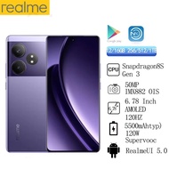 Realme GT Neo 6 Unlocked Snapdragon 8S Gen 3 IMX882 6.78Inch 50MP 120Hz NFC OTA