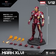 โมเดล Iron Man ประกอบและเคลื่อนไหวได้ MK45 46
