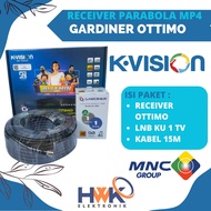 Paket parabola mini K-vision Bromo c2000 tanpa dish, bisa menggunakan dish/antena bekas