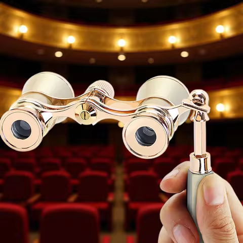 Vintage Opera Glasses New 3x25 Vintage Binoculars Telescope Opera Theater Glasses With Retractable H