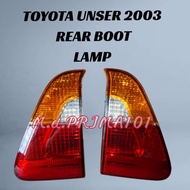 Toyota KF80 Unser 2003 Reflector Tailgate Rear  Boot Bonnet Lamp