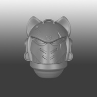 Love Play Creative Studio-1/18-JOYTOY Dark Source-08-H2 Cat Helmet Warhammer 40k Modified Accessorie