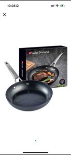 SWISS DIAMOND 水晶不黏系列 煎炒鍋24cm