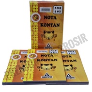 1 Pak Nota KONTAN ZAPPIE INDOPAPER FOR 2 Ply Isi 10 pcs / Nota Bon / Nota Faktur