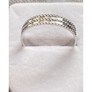 White Gold Ring 750 / Cincin Emas Putih 750