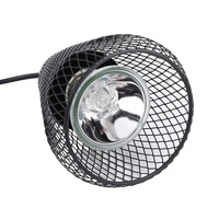 Reptile Heater Lamp Anti Scald Mesh Cage Lampshade Cover For Turtles Chicks Lizard Snake US Plug