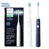แปรงสีฟันไฟฟ้า Philips Sonicare HX2431แปรงสีฟันไฟฟ้าแบบชาร์จได้ที่ชาร์จพร้อมช่องยูเอสบี