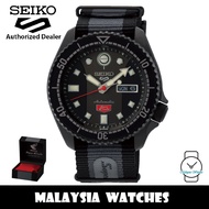 Seiko 5 Sports SRPJ75K1 Honda Super Cub Black Limited Edition Automatic Stainless Steel Case & Nylon