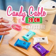 TYPE C 20cm Candy USB Charging Short Cable