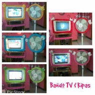 SET BANDO TV 2 IN 1 (BANDO TV + BANDO KIPAS) KARAKTER