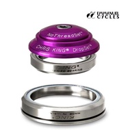 Chris King DropSet 3 Headset IS41/28.6 IS52/40, 1.5" Tapered Steerer 3D Violet