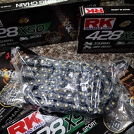 [XC] RK Chain 428XSO 92L Black Gold/Gold gogoro2/3/EC-05/AI-1/Ur1 Electric Vehicle Available