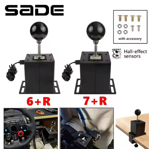 PC USB Simulator Shifter H Gear Shifter Hall Sensor For Logitech G29/G25/G27/G920 T300RS/GT For ETS2