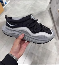 👟 全新 HOKA ONE ONE Ora Primo 黑白灰/灰褐色 麵包鞋 一腳蹬包頭拖鞋 男女款
