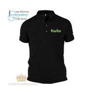 T-ShirtCOTTON Baju Polo Clic T Shirt logo HULU Movie Streaming Online TV Live Series Baju UNISEX Baj
