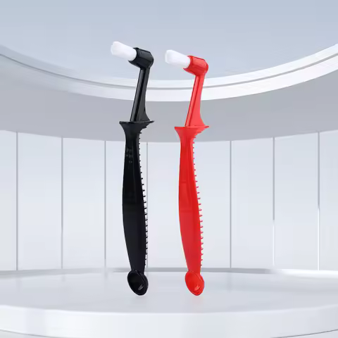 1PC Coffee Brush Espresso Coffee Machine Cleaning Brush Integrated Two-In-One With Cleaning Brush An