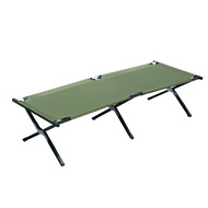 Camping Bed Foldable Portable Camping Folding Bed Outdoor Portable Bed Oxford Cloth Lunch Bed Sleepi