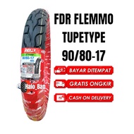 FDR Flemmo 90/80-17 Motorcycle Tire Ring 17 TupeType/ Not Tubeless outer tire 90/80-17 satria tire j