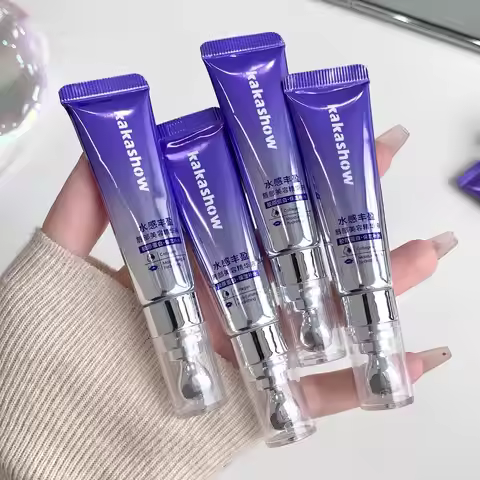 Mirror Gel Lip Glaze (Permanent Moisturizing Water Gloss Glass Oil, Lip Lines Removing and Lip Prote
