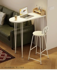 簡約高吧台-桌家用陽台休閒簡約小吧台椅客廳沙發隔斷桌站立高腳桌長條桌