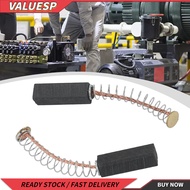 2pcs Carbon Brushes 20mm X 6mm X 5mm Used In A Wide Variety Of Power Tools And Motors