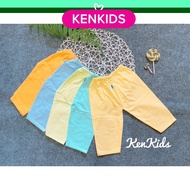 COMBO of 5 100% cotton elastic long pants for children - H&H KIDS