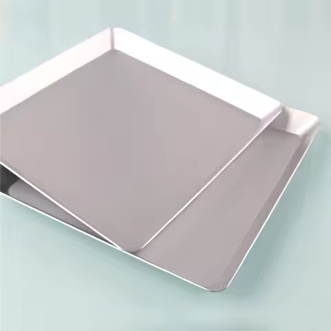 8 ~ 16 inch square crispy pizza plate square household baking plate aluminum alloy baking plate hous