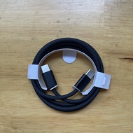 ชาร์จเร็ว 35W ชุดชาร์จแบบพกพาพร้อมสายเคเบิล USB-C เข้ารหัสทอ ชาร์จสองทาง ชาร์จ iPhone 14 pro Max 13