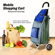 Shopping Trolley Dolly | Oxford Cloth |Aluminium| Easy to carry, light weight foldable