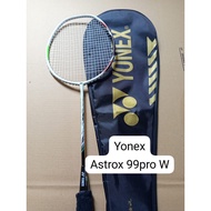 Yonex Astrox 99pro White 30 Lbs