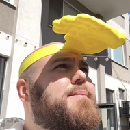 Creative Palm Sun Hat Funny Palm Headband Sun Hat Summer Outdoor Anti-Ultraviolet Funny Hat