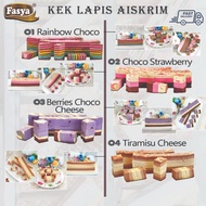 Kek Lapis Aiskrim,Kek Lapis Fasya,Layer Cake Premium,Kek Lapis Sedap & Premium