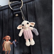 GANTUNGAN Dobby harry potter Keychain keychain bag tag bag charm knitted crochet amigurumi