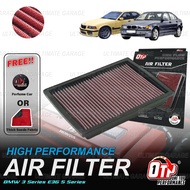 OTP Performance Drop in Air Filter COMPATIBLE WITH BMW 3 Series E36 5 Series E39 33-2070 33-2231 Pen