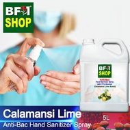 Antibacterial Hand Sanitizer Spray with 75% Alcohol (ABHSS) - lime - Calamansi Lime - 5L