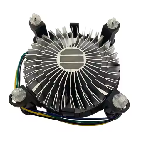 CPU Cooler Air-cooled CPU Heat Sink Fan PC Cooling Radiator CPU Air Cooler Fan for Intel LGA 775/115
