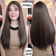 รหัส P77 วิกกึ่งทอมือตัว T ผมยาวมีหน้าม้า ความยาว 65-70 ซม.(ตัดตาข่ายแล้ว) **หวี+สเปร์ย+เน็ตถุงน่อง+