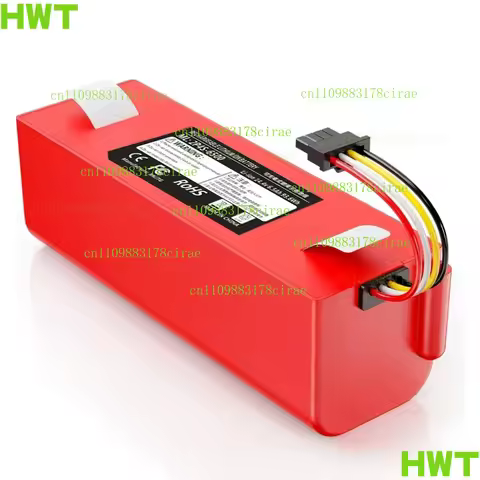 14.4V Li-Ion Rechargeable Battery for Roborock S50/S5/S6/S7 Pure/MAX/MaxV/MaxV Ultra, Q5/Q7 Pro/MAX+